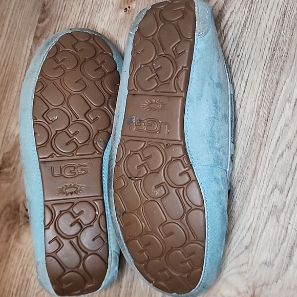 Ugg Dakota Atlantic Slippers Australia Womens Loafer  Aqua Teal Moccasin - Picture 7 of 16
